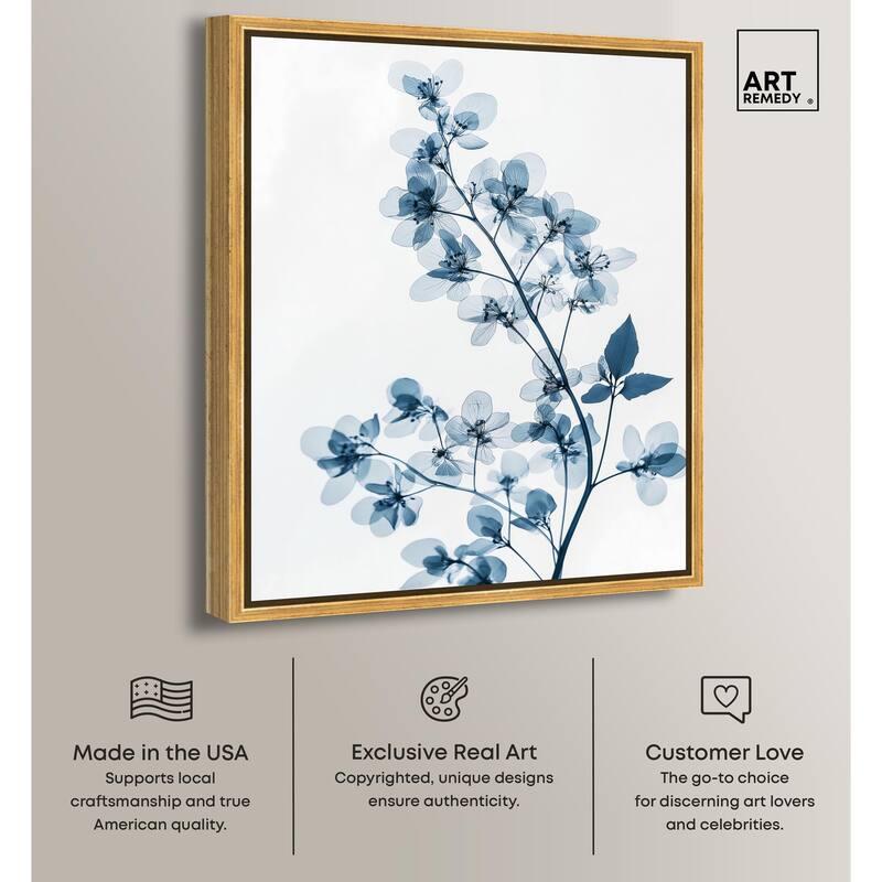 Lucent Bloom II Canvas by Art Remedy