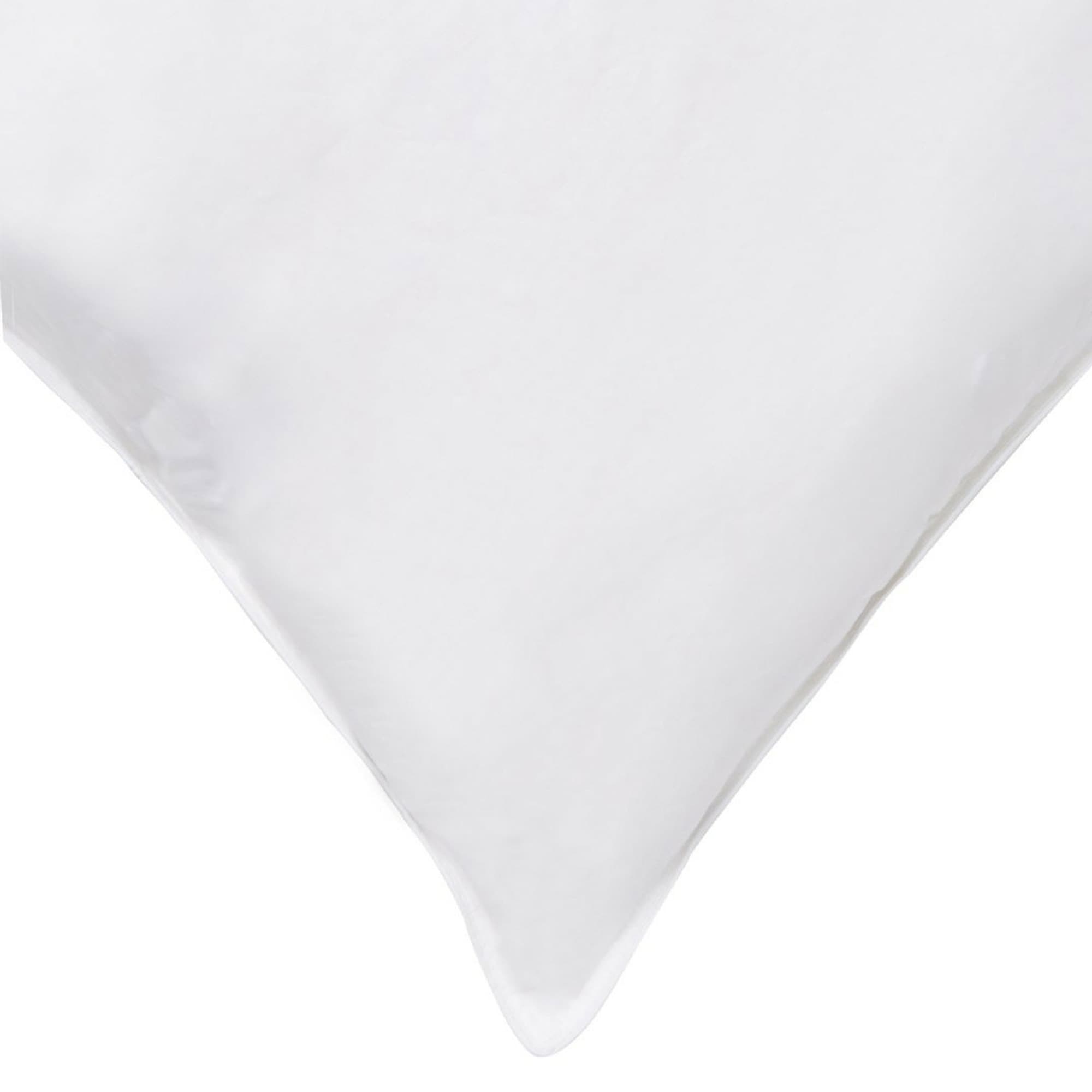 Ella Jayne Overstuffed Plush Allergy Resistant Gel Filled Side/Back Sleeper Queen Pillow - Set of 2