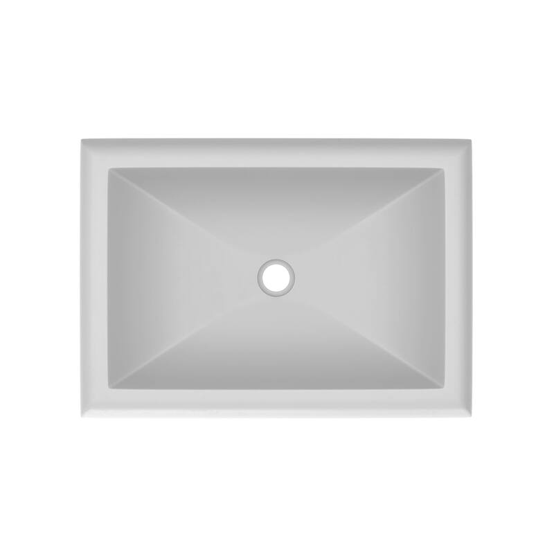 Native Trails Montecito 21-1/2" NativeStone Drop In Bathroom Sink