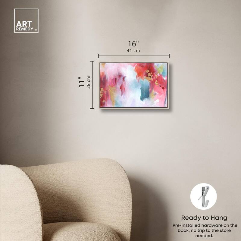 Rolling in Love Canvas by Art Remedy