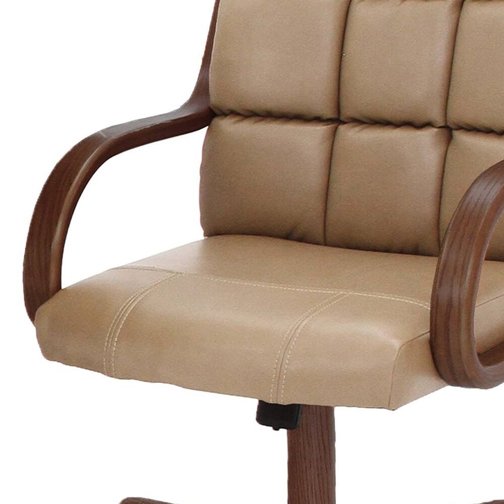 Chromcraft Douglas Caster Dining Chairs in Chestnut Finish (Set of 2