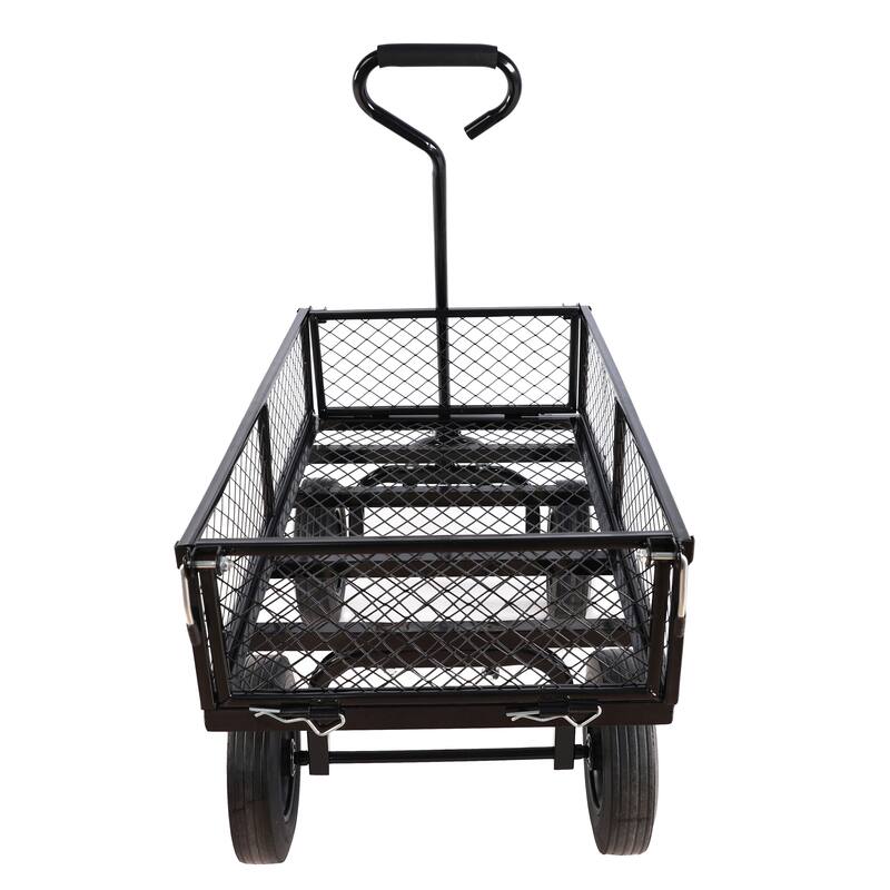 Solid wheels Tools cart Wagon Cart