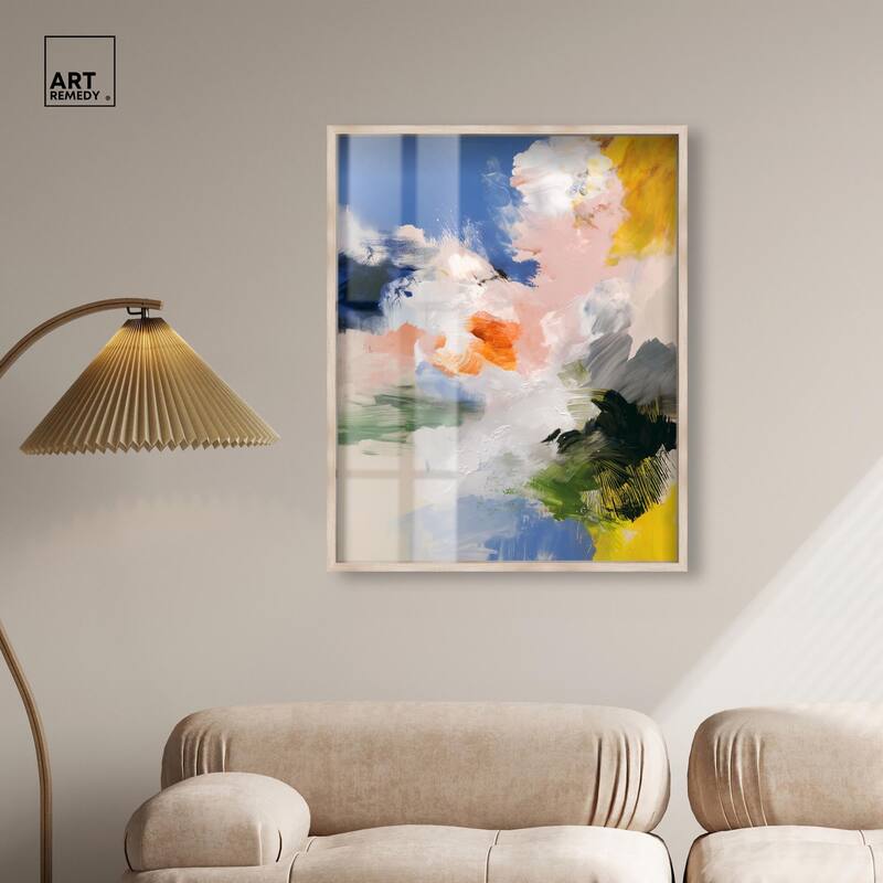 Clouds and Color I Shadowbox by Art Remedy
