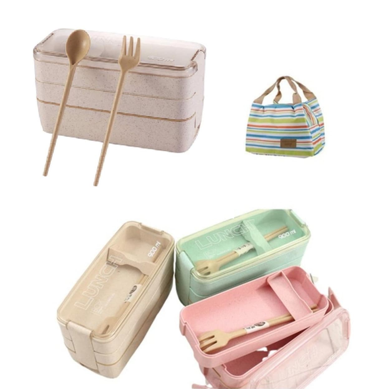 lunch box with insulated bag