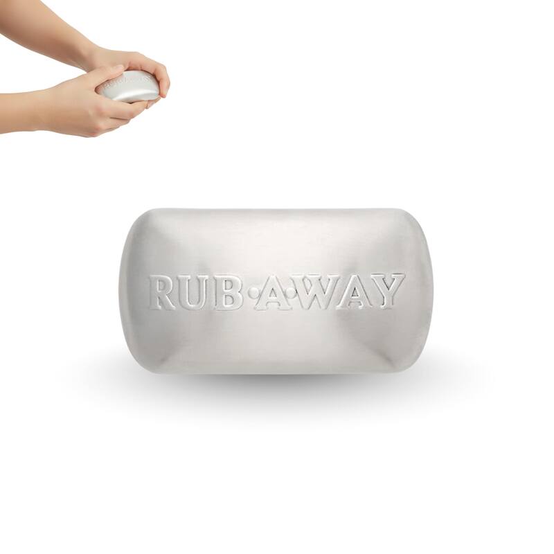 Amco Rub a Way Bar Odor Absorber - Silver - Silver