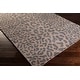 preview thumbnail 18 of 26, Hand-tufted Jungle Animal Print Wool Area Rug - 7' 6" x 9' 6"