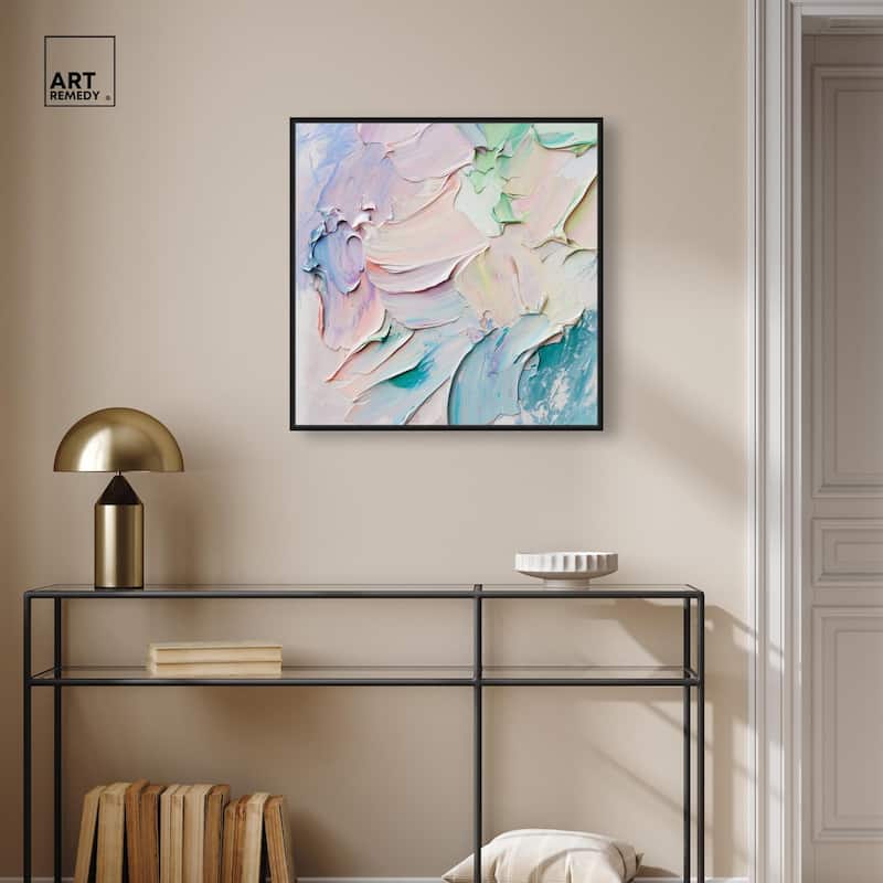 Flowing Mousse I Canvas by Art Remedy