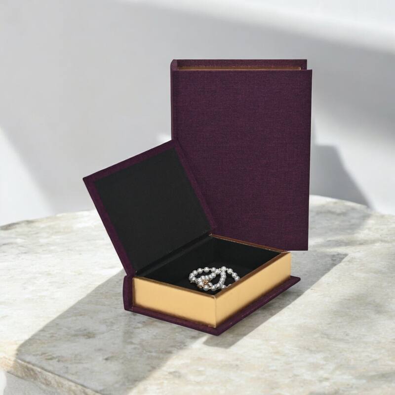 Canter Isle Beige Linen Book Box Set