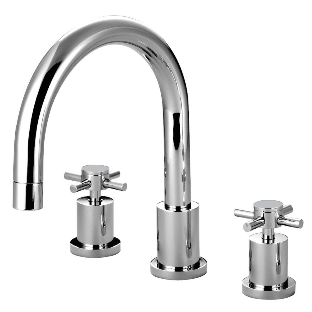 Kingston Brass Concord 3-Hole Deck Mount Roman Tub Faucet