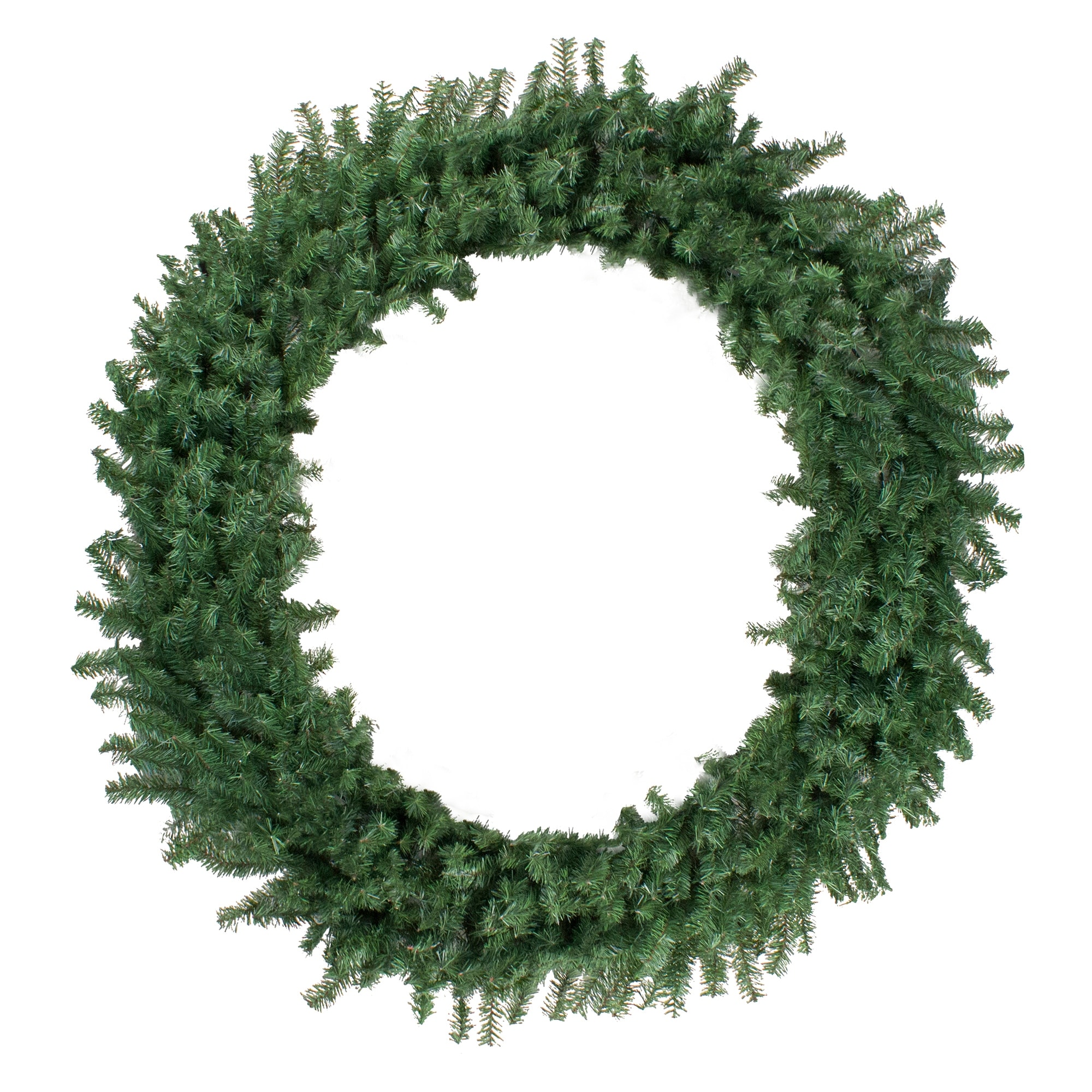 Canadian Pine Commercial Size Artificial Christmas Wreath, 60", Unlit