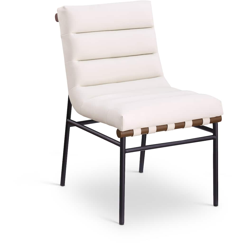 Burke Vegan Leather Dining Chair, Set Of 2