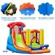 preview thumbnail 6 of 11, Kid Inflatable Bounce House Water Slide Castle with Blower - Multi - 9" x 10.5" x 7" (L x W x H)