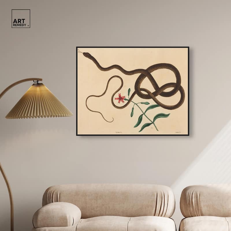 The Coach Whip Snake 1743 Canvas by Art Remedy