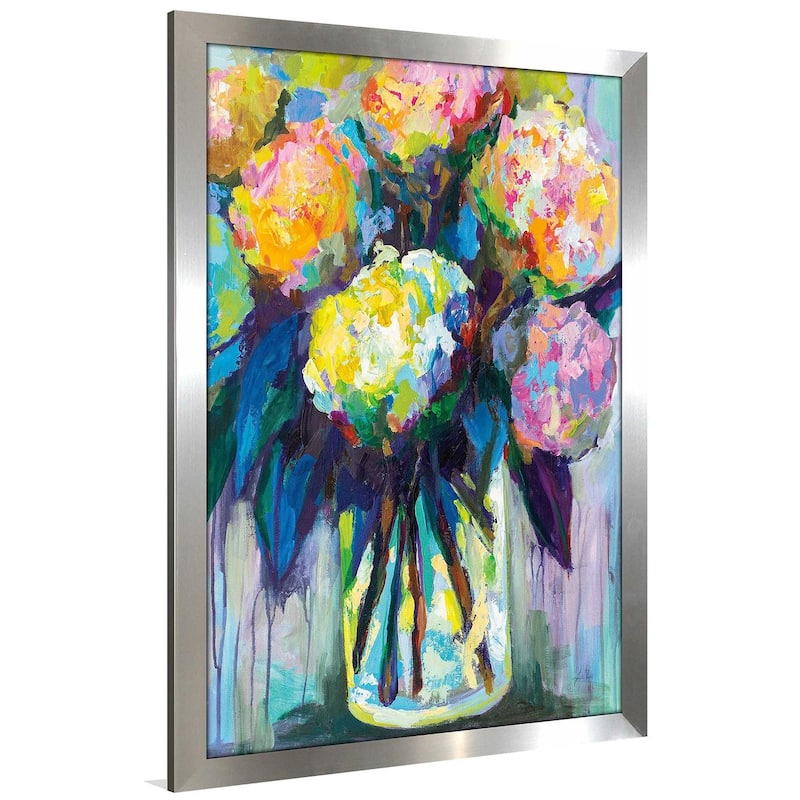 "Full of Hydrangeas" Print on Acrylic