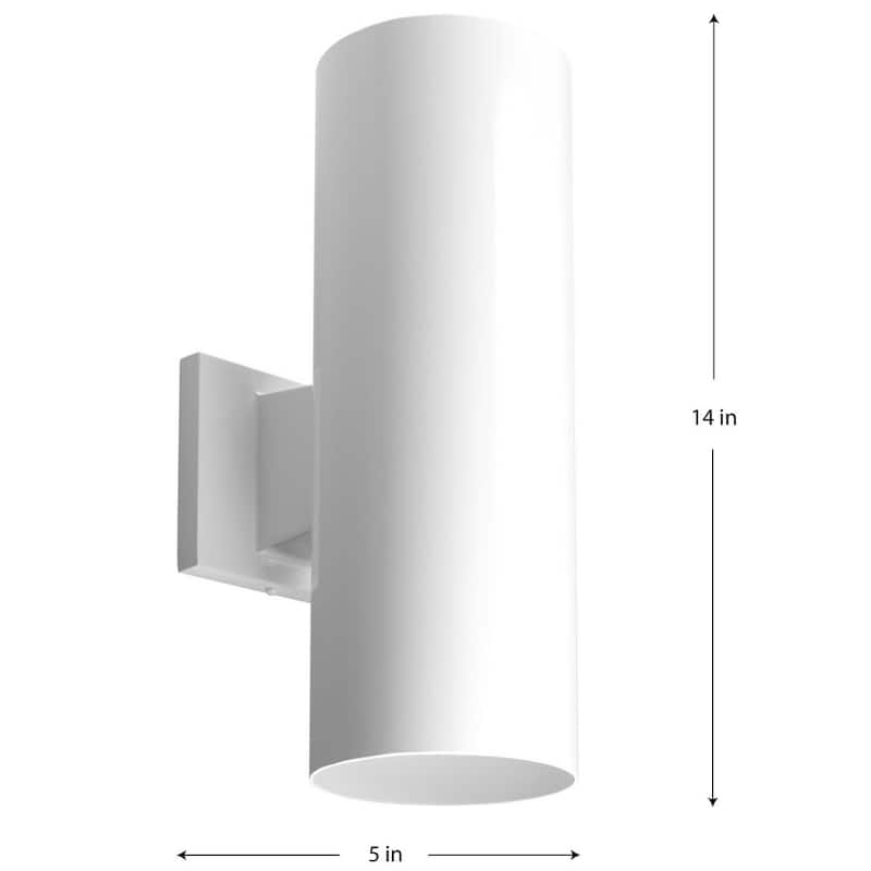 Progress Lighting P5675-30 Cylinder 2-light Wall Lantern