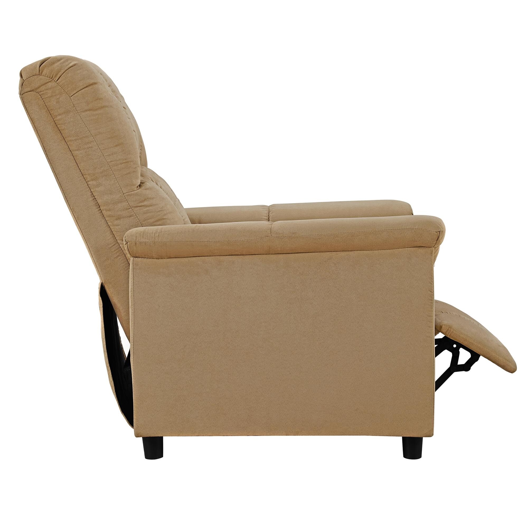 Dorel Living Slim Beige Recliner Bed Bath Beyond 20187003