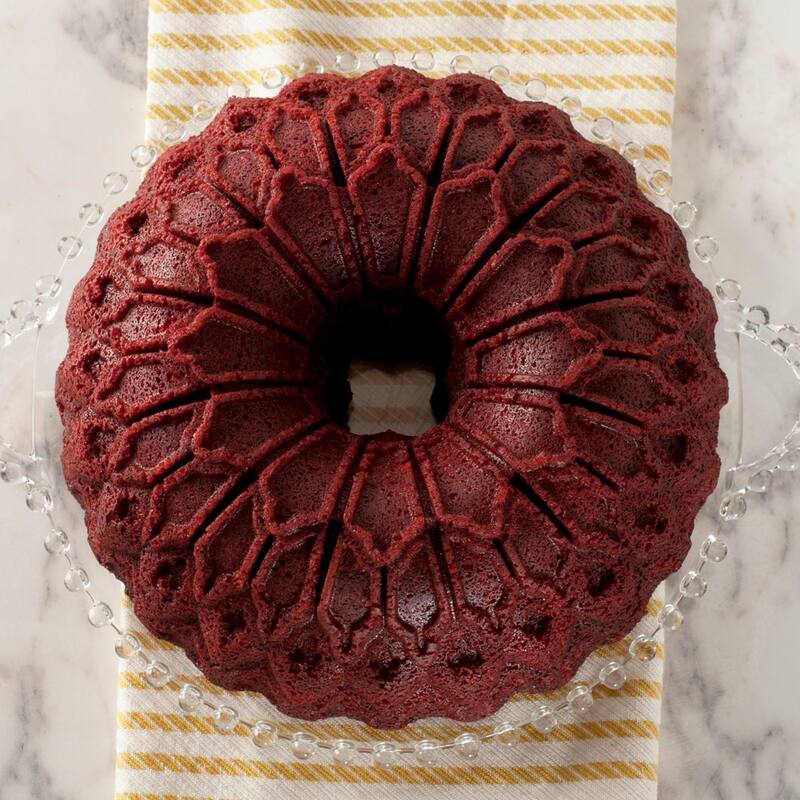 Nordic Ware Metallic Stained Glass Bundt Pan