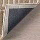 preview thumbnail 3 of 7, Nuloom Kamala Geometric High-Low Wool Area Rug