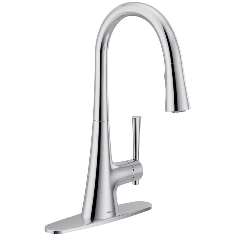 Moen Kurv 1.5 GPM Single Hole Pull Down Kitchen Faucet