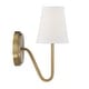 preview thumbnail 5 of 10, Meridian M90054 11" Tall Wall Sconce with 8" Extension