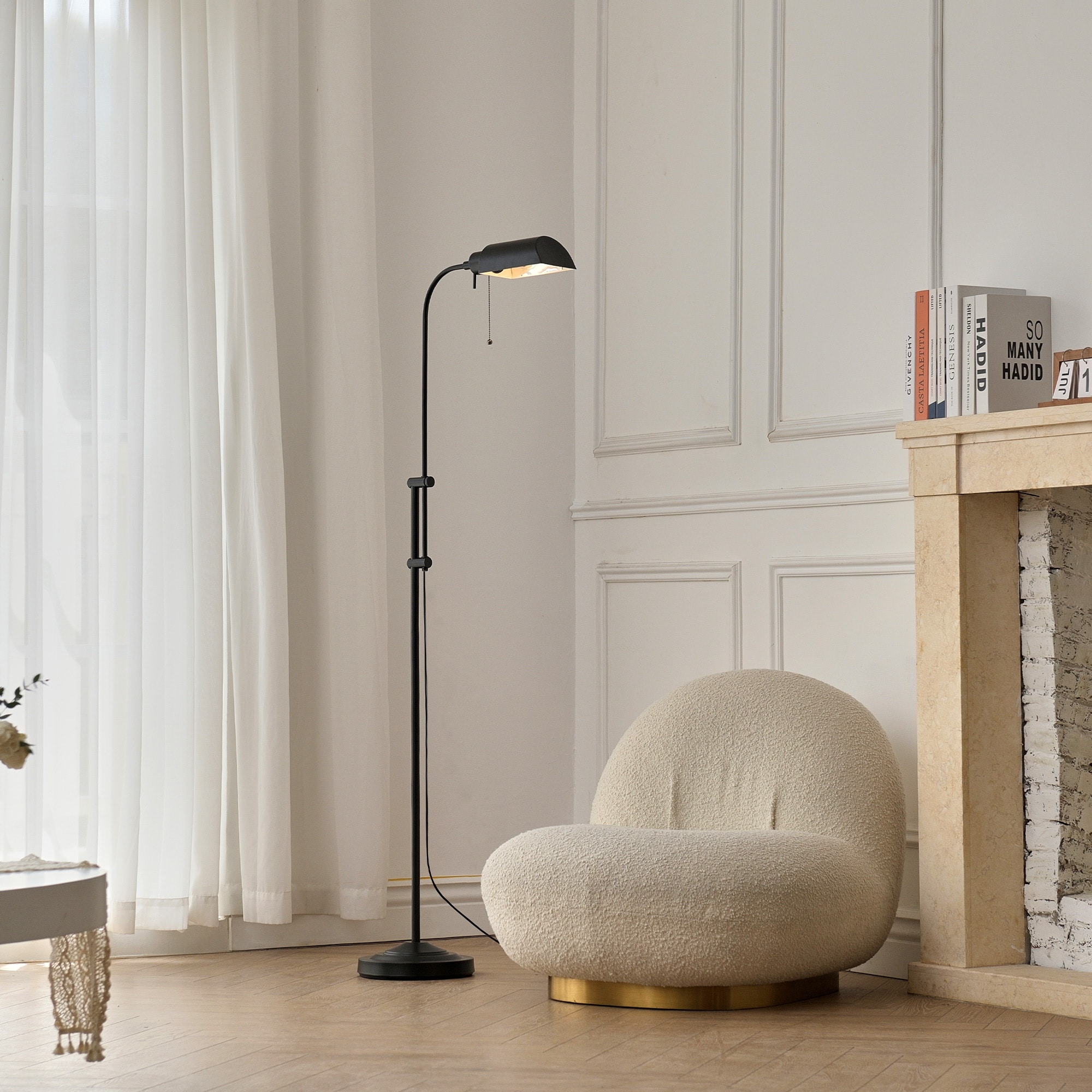 4 ft floor shop lamp