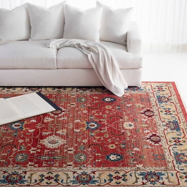Shop Lauren Ralph Lauren Ines Traditional Oriental Rug Fringe Overstock 24014503