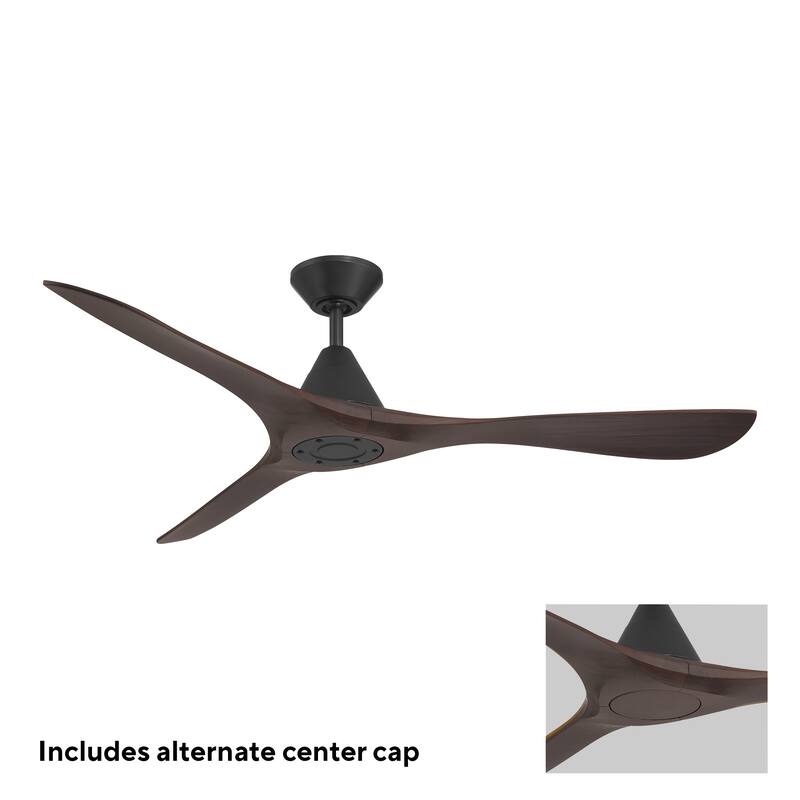 Carve Indoor or Outdoor 3-Blade 60in Smart Ceiling Fan