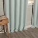 preview thumbnail 19 of 41, Aurora Home Thermal Insulated Blackout Knotted Tab Curtains