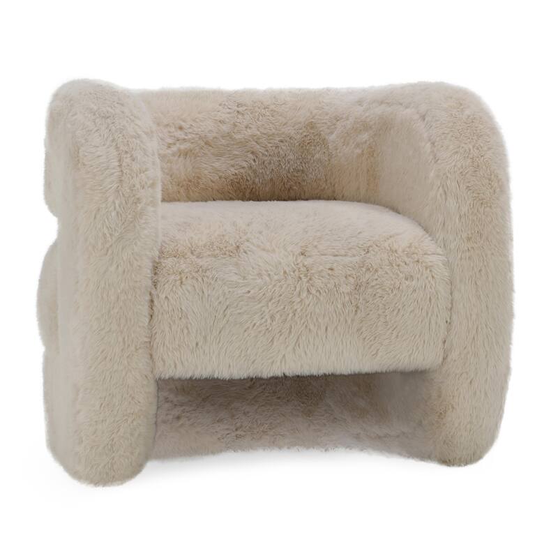 Classic Home Teddy Plush Accent Chair