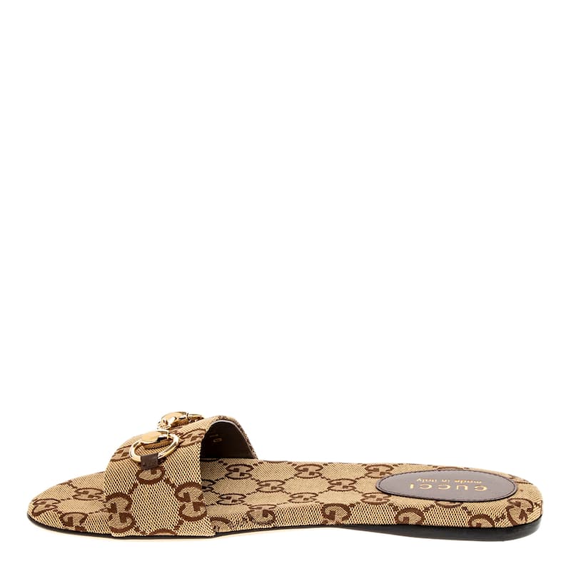 Gucci Slide Sandals with Horsebit