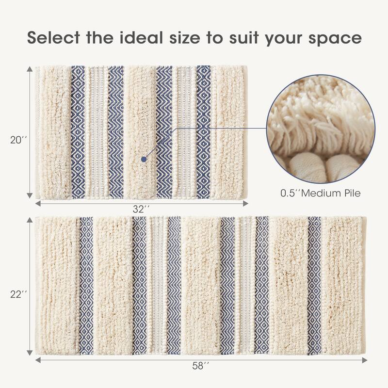 1-Piece 20x32" Bath Rug For Bath Room