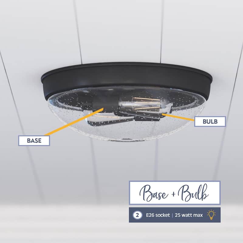 Prominence Home Madalyn, Flushmount Light Fixture