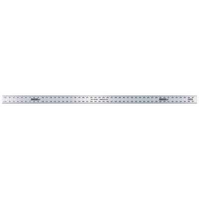 Johnson 48 in. L X 2 in. W Aluminum Heavy Duty Straight Edge SAE - 48"