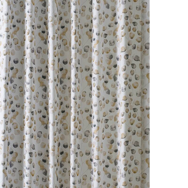 Exclusive Fabrics Textured Cotton Printed Curtains for Bedroom and Living room (1 Panel)