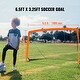 preview thumbnail 3 of 12, Portable Soccer Goal All-Weather Indoor Outdoor Soccer Goals with Carry Bag