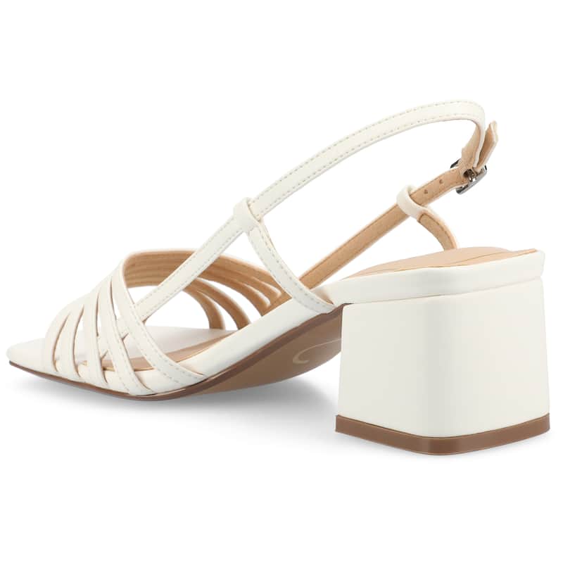 Journee Women's Shayana Medium and Wide Width Dress Sandals