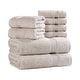 preview thumbnail 90 of 138, Superior Heritage Egyptian Cotton Absorbent 8-Piece Towel Set
