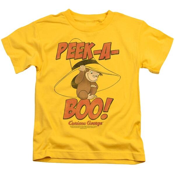 Shop Curious George Peek A Boo Little Boys Shirt On Sale