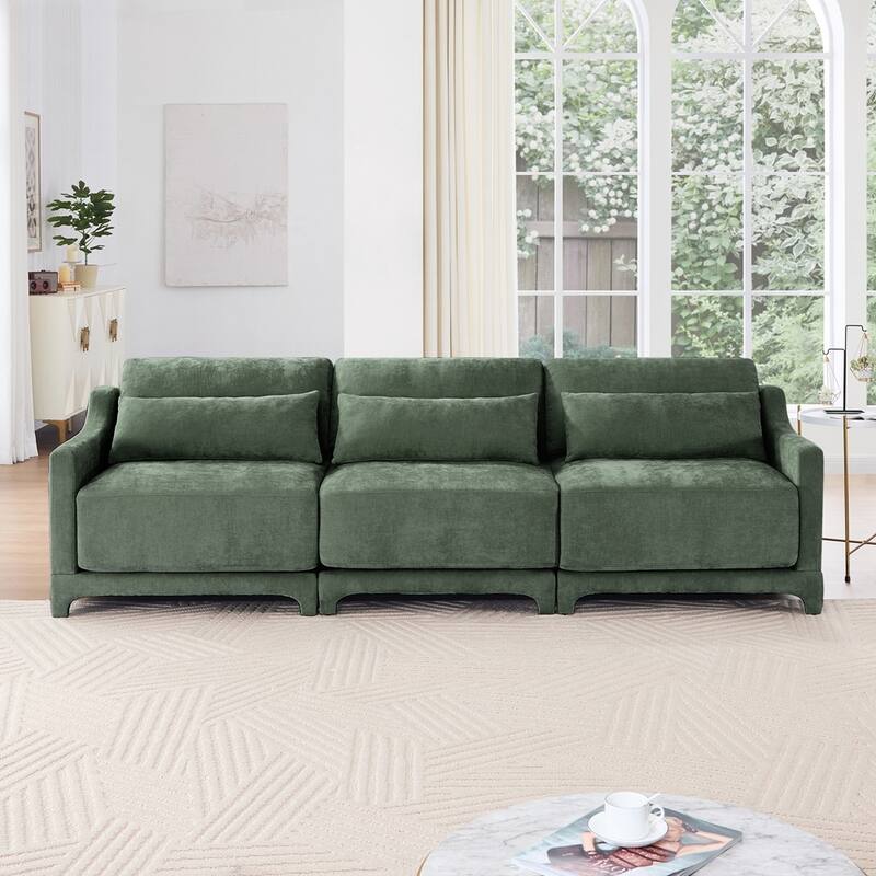 Chenille Fabric sofa
