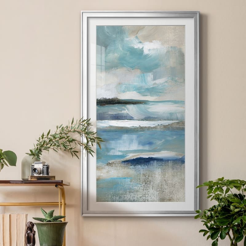 Distant Drama I Premium Framed Print - Ready to Hang
