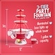 preview thumbnail 2 of 5, Nostalgia Vintage Collection Lighted Party Fountain