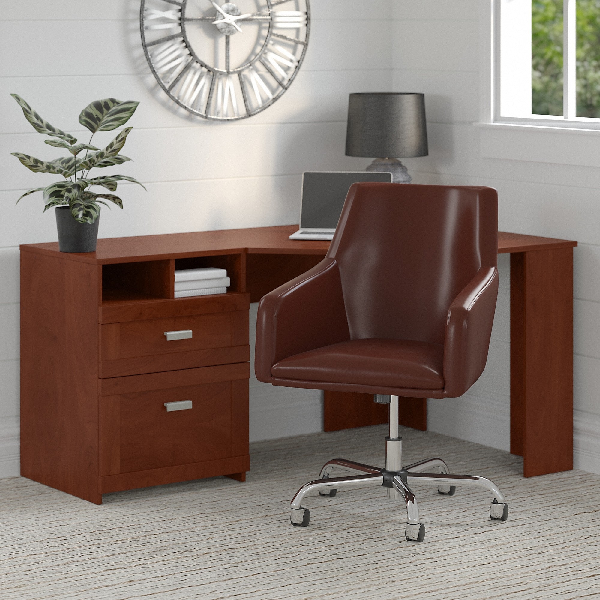 Bush furniture wheaton reversible corner desk new arrivals