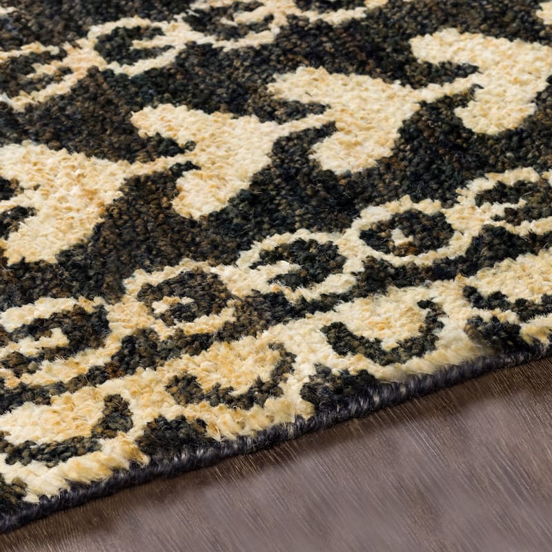 The Curated Nomad Clarendon Hand Knotted Bohemian Jute Area Rug
