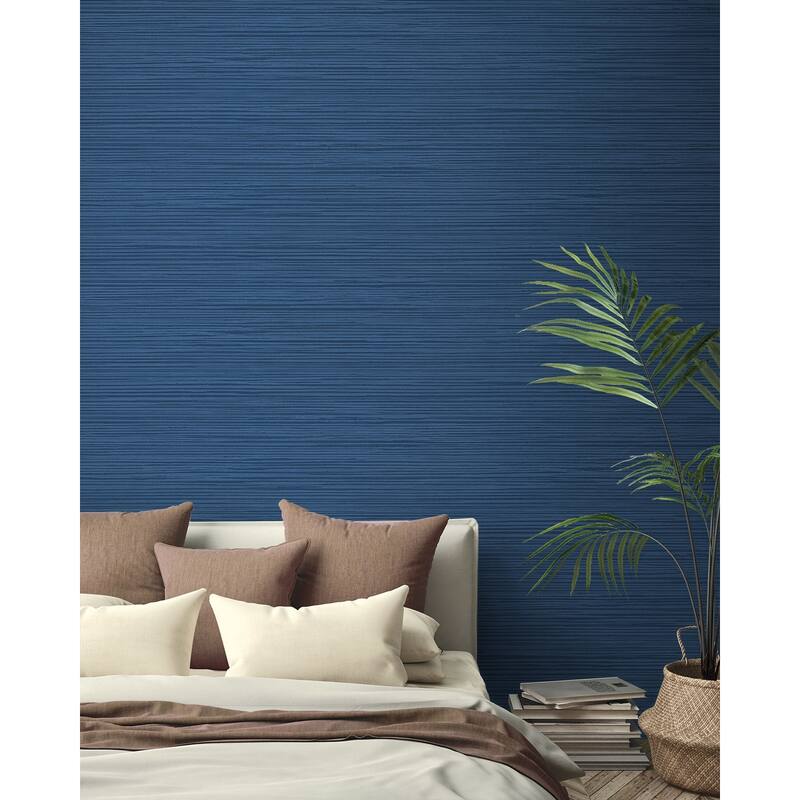 Seabrook Designs Hillside Stringcloth Unpasted Wallpaper