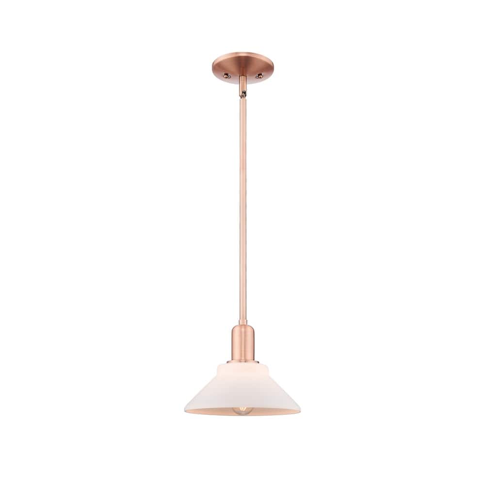 Innovations Lighting Endless Possibilities Arcadia - Orwell - 1 Light 8" Stem Hung Mini Pendant