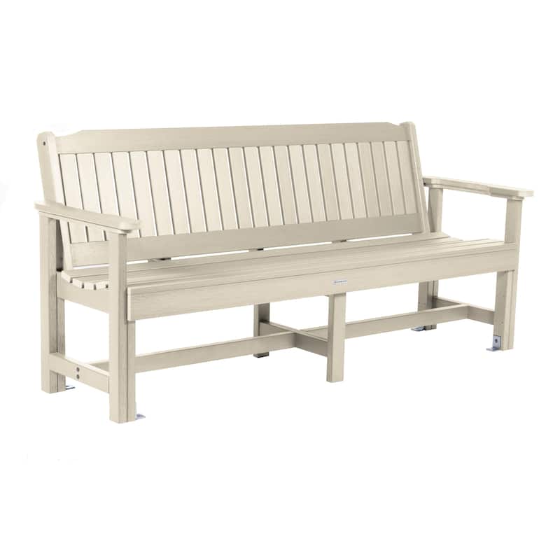 Highwood Professional Commercial Grade Exeter 6' Garden Bench - Whitewash