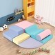 preview thumbnail 11 of 23, 6 in 1 Soft Foam Playset Play Equipment Climb and Crawl Playground