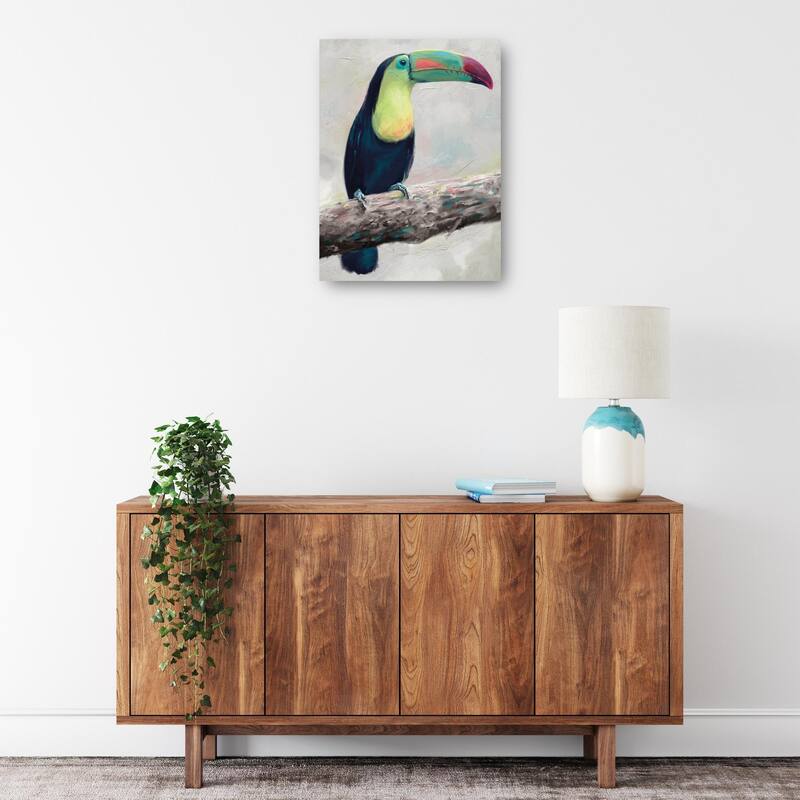 Island Aviary I By Studio Arts Canvas Art Print