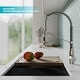 preview thumbnail 80 of 152, Kraus Bolden 2-Function 1-Handle Commercial Pulldown Kitchen Faucet