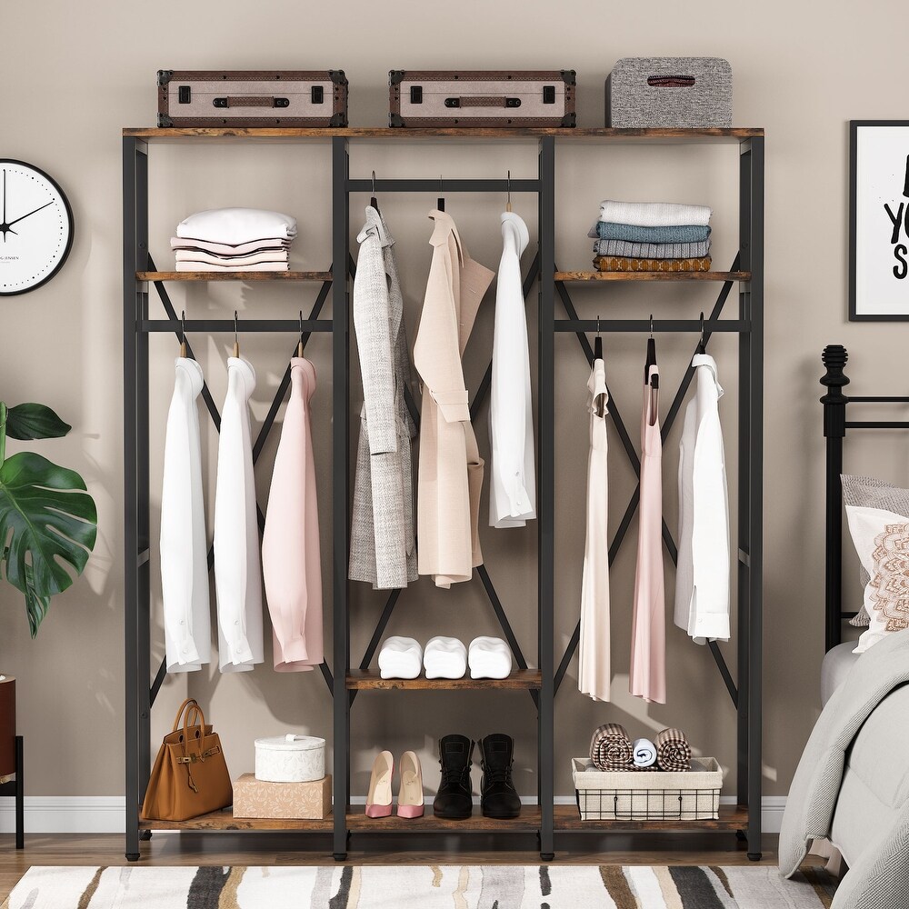 https://ak1.ostkcdn.com/images/products/is/images/direct/e30fe60def209c0177b5d0688ba40056ca638ab7/Freestanding-Garment-Rack%2C-Heavy-Duty-Closet-Organizer-Systems-with-Shelves.jpg